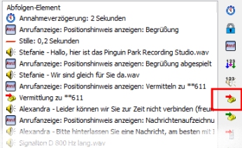 Beispiel-Abfolge mit Vermittlung